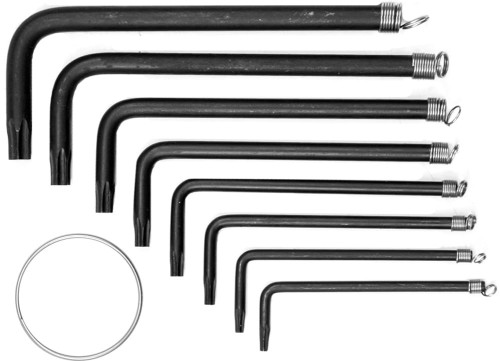 VOREL KOMPLET KLUCZY TORX T10-T40 8 SZTUK 56600