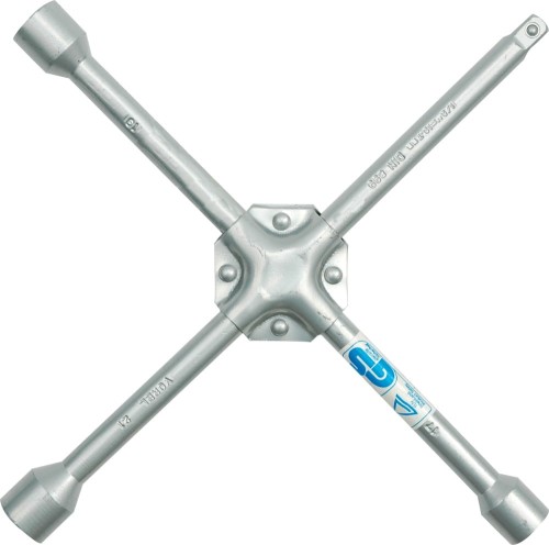 VOREL KLUCZ DO KÓŁ WZMOCNIONY 17X19X21X1/2" 57020