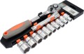 STHOR KOMPLET NASADEK Z AKCESORIAMI 1/2" 12 ELEMENTÓW 58633
