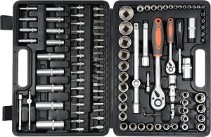 STHOR ZESTAW NARZĘDZIOWY 1/2" 108 CZ. L 58685 - DARMOWA WYSYŁKA