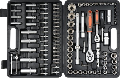 STHOR ZESTAW NARZĘDZIOWY 1/2" 108 CZ. L 58685