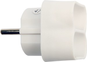 VOREL ROZGAŁĘŹNIK 2 GNIAZDA PŁASKIE 2P 6A 230V 72400