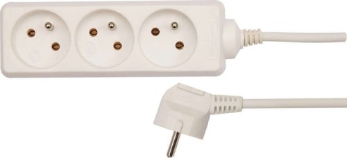 VOREL PRZEDŁUŻACZ ELEKTRYCZNY Z UZIEMIENIEM 1,5M 3 GNIAZDA 72500