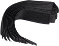 VOREL OPASKA Z RZEPEM 150MM 10SZT. CZARNE 73850