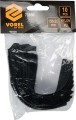 VOREL OPASKA Z RZEPEM 150MM 10SZT. CZARNE 73850