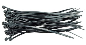 VOREL OPASKI PLASTIKOWE 300X3.6MM CZARNE 100 SZTUK 73895