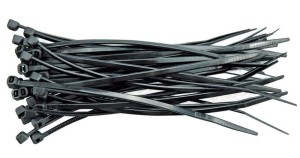 VOREL OPASKI PLASTIKOWE 280x4.8MM 100SZT./OP. CZARNE 73929