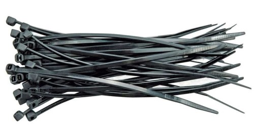 VOREL OPASKI PLASTIKOWE 280x4.8MM 100SZT./OP. CZARNE 73929
