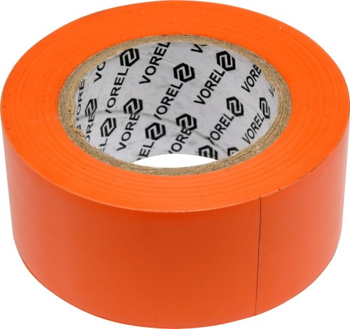 VOREL TAŚMA KLEJĄCA PVC 33MX38MM POMARAŃCZOWA 75030
