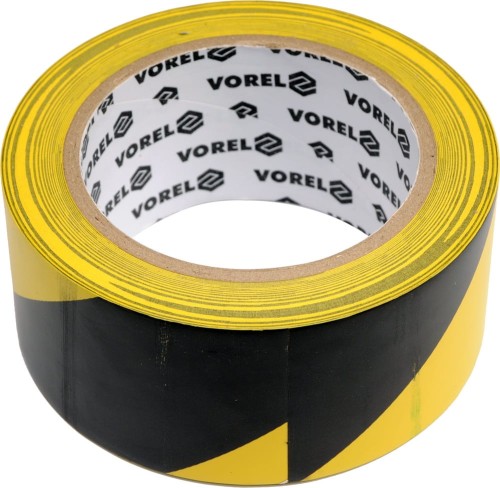 VOREL TAŚMA KLEJĄCA OSTRZEGAWCZA ŻÓŁTO-CZARNA 33Mx48MM 75231