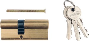 VOREL WKŁADKA MOSIĘŻNA 62MM DO ZAMKA 3 KLUCZE 31/31 77200