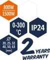 POWER UP ZGRZEWARKA DO RUR 1500W 78910