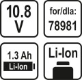 STHOR WIERTARKO-WKRĘTARKA LI-ION 10,8V 78981