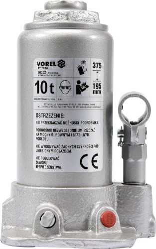 VOREL PODNOŚNIK HYDRAULICZNY SŁUPKOWY 10T 80052
