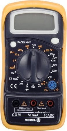 VOREL WIELOFUNKCYJNY MIERNIK CYFROWY  81773