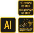 VOREL POMPKA TELESKOPOWA ALUMINIOWA 82031