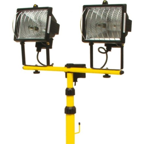 VOREL 2 LAMPY HALOGENOWE NA STOJAKU 400W 82787