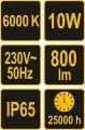 VOREL REFLEKTOR SMD LED 10W 82841