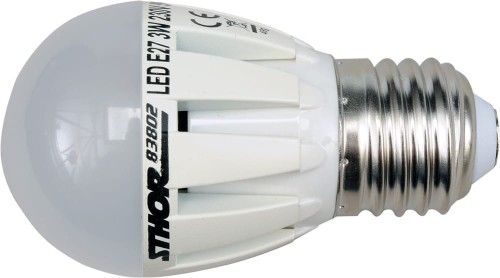 STHOR ŻARÓWKA LED P45 E27 3W 3000K CIEPŁOBIAŁA 83802