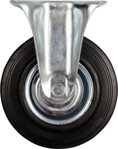 VOREL KÓŁKO STAŁE Z CZARNĄ GUMĄ 200MM 87307