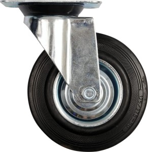 VOREL KÓŁKO SKRĘTNE Z CZARNĄ GUMĄ 160MM 87315