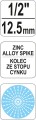 FLO ZRASZACZ 3-RAMIENNY OBROTOWY SZPILKA METALOWA 89263