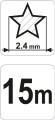 FLO ŻYŁKA TNĄCA GWIAZDKA2,4MM/15M 89424