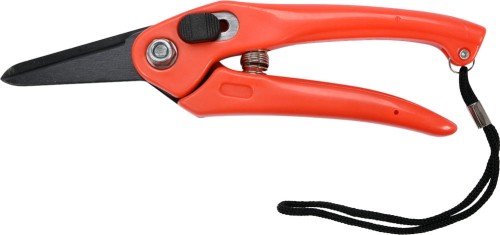 FLO SEKATOR OGRODOWY Z BLOKADĄ I PROSTYM OSTRZEM FI15MM 190MM 99194