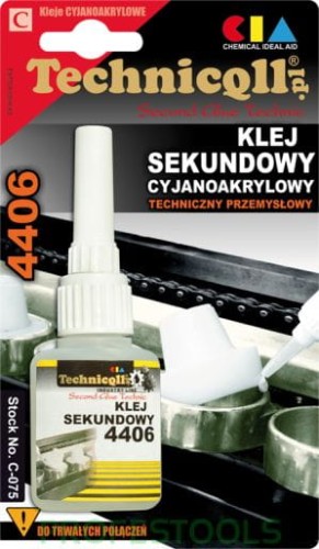 TECHNICQLL KLEJ SEKUNDOWY TECHNICZNY 4406 20G C-075