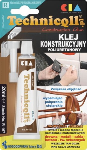 TECHNICQLL KLEJ KONSTRUKCYJNY 20ML R-167
