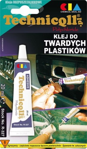TECHNICQLL KLEJ DO TWARDYCH PLASTIKÓW 20ML R-327