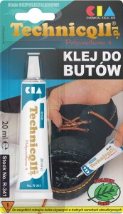 TECHNICQLL KLEJ DO BUTÓW 20ML R-341