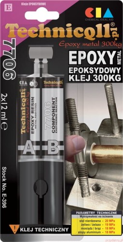 TECHNICQLL KLEJ METALOWY EPOKSYDOWY 300KG E-396