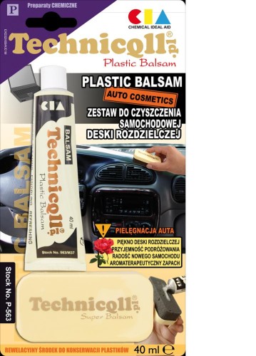 TECHNICQLL BALSAM DO PLASTIKÓW 40ML P-563