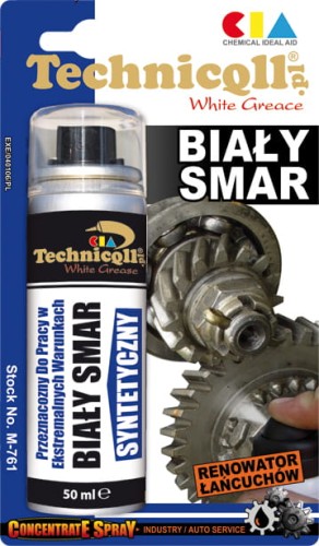 TECHNICQLL BIAŁY SMAR 50ML M-761