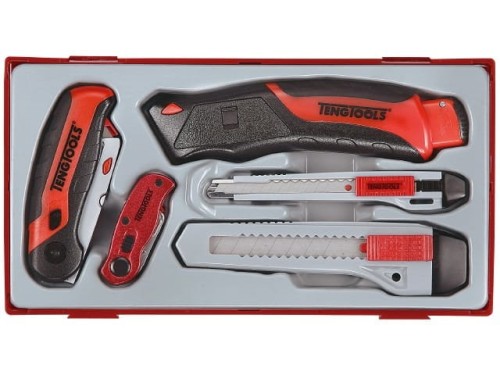 TENGTOOLS ZESTAW NOŻY Z OSTRZAMI WYMIENNYMI TTK40 (174480103)