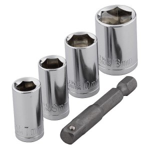 WOLFCRAFT ZESTAW NASADEK 1/4" 7, 8, 10, 13MM WF2413000