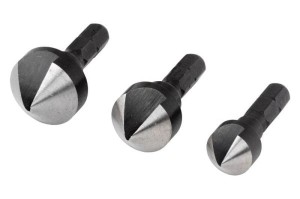 WOLFCRAFT POGŁĘBIACZE 12,16,19MM 3 SZT. WF2584000