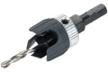 WOLFCRAFT NAWIERTAK  Z  POGŁĘBIACZEM FI3.2-12MM WF2544000