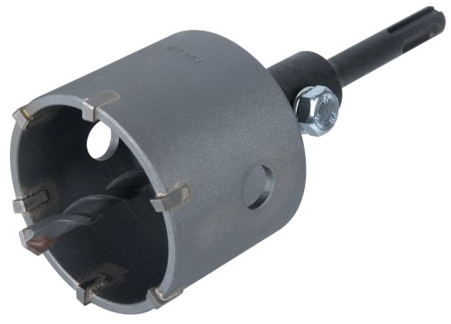 WOLFCRAFT 83MM KORONA WIERTARSKA Z TRZPIENIEM SDS PLUS WF5481000