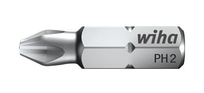 WIHA BIT STANDARD 7011 Z PHILLIPS 1/4" PH2x25MM 01658