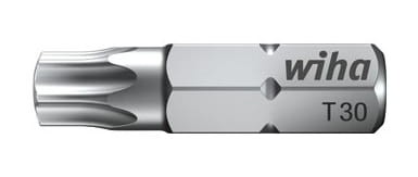 WIHA BIT STANDARD TORX 7015 Z 1/4" T9X25MM 01715