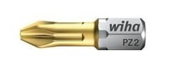 WIHA BIT SKRĘTNY 7012 TIN POZIDRIV 1/4" PZ1X25MM 04657