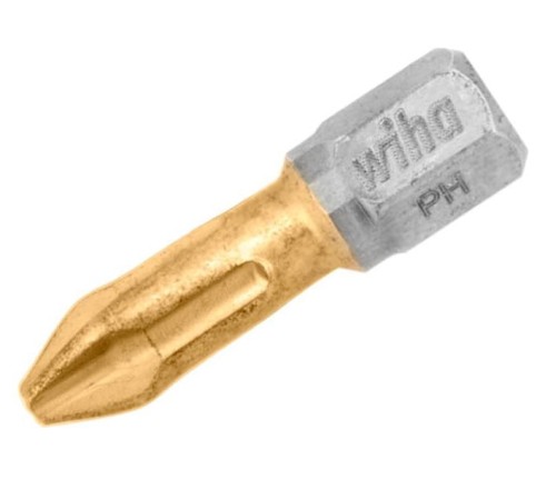 WIHA BIT SKRĘTNY 7011 TIN PHILLIPS 1/4" PH3X25MM 08055