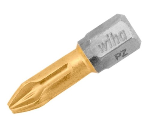 WIHA BIT SKRĘTNY 7012 TIN POZIDRIV 1/4" PZ2X25MM 08063
