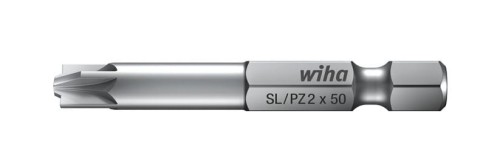 WIHA BIT PROFESSIONAL 7049XZ 1/4" SL/PZ1 90MM 32688