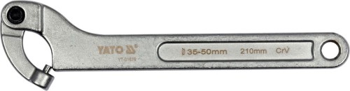 YATO KLUCZ HAKOWY PRZEGUBOWY Z OKRĄGŁYM BOLCEM 35-50MM YT-01676
