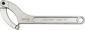 YATO  KLUCZ HAKOWY Z NOSKIEM, PRZEGUBOWY 120-180 MM YT-01674
