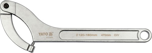 YATO  KLUCZ HAKOWY Z NOSKIEM, PRZEGUBOWY 120-180 MM YT-01674