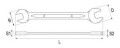 YATO KLUCZ PŁASKI Z POLEROWANĄ GŁÓWKĄ 12x13MM YT-0370